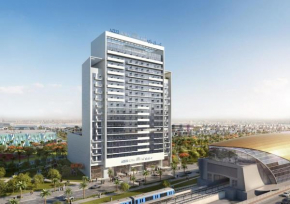 Luxury Escapes - Cozy Studio In front of Metro Stn - Access to Gym & Pool - Aura Azizi